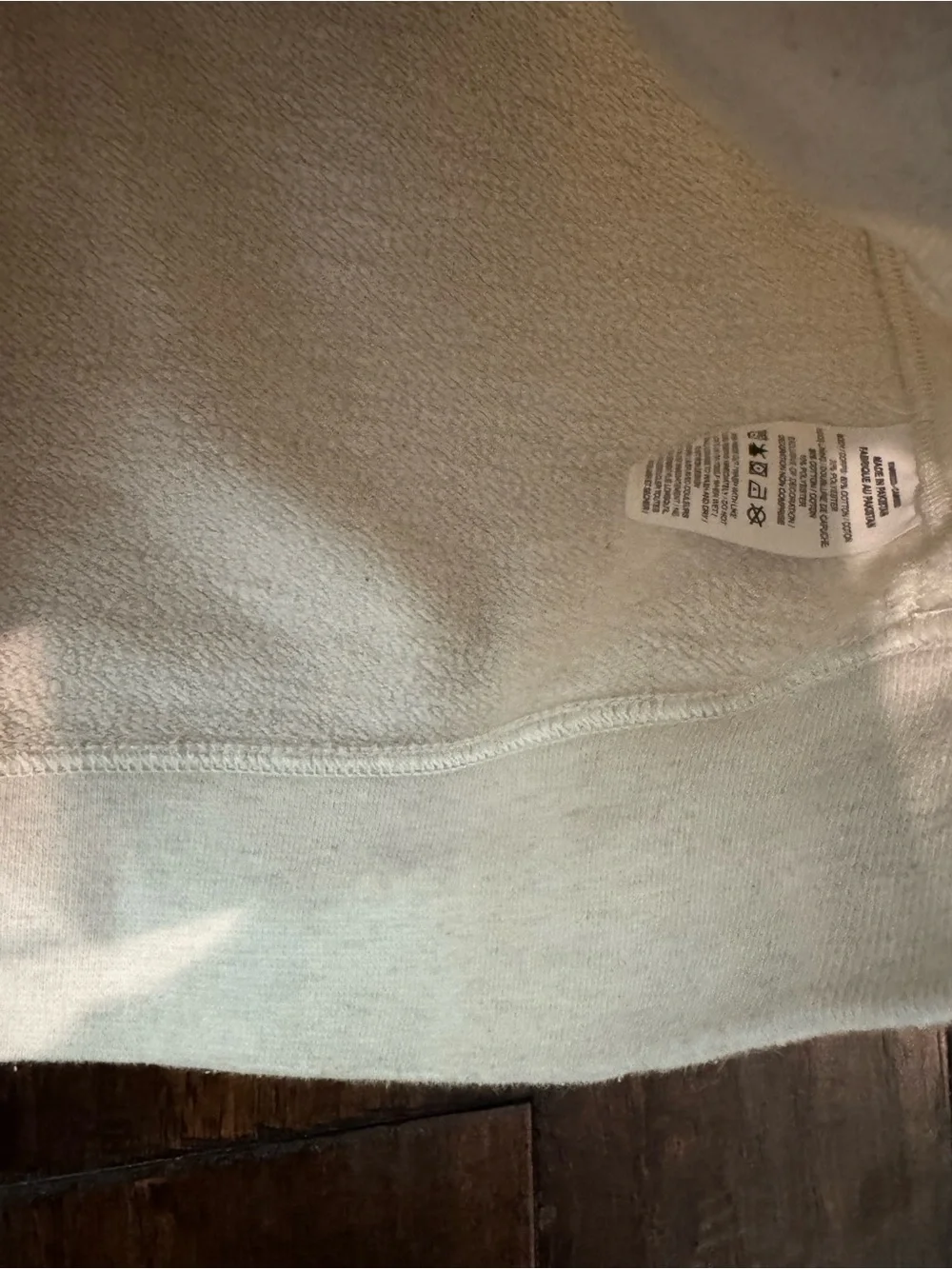 Nike Cream Pullover Hoodie with Embroidered Logo